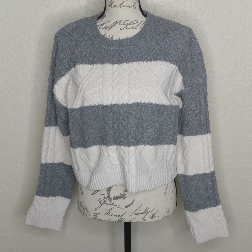 Pink Republic Stripped Knit Sweater Size L (CL)